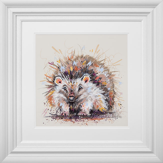Ashley Saunders -  'Mr Prickles' - Framed Original Artwork