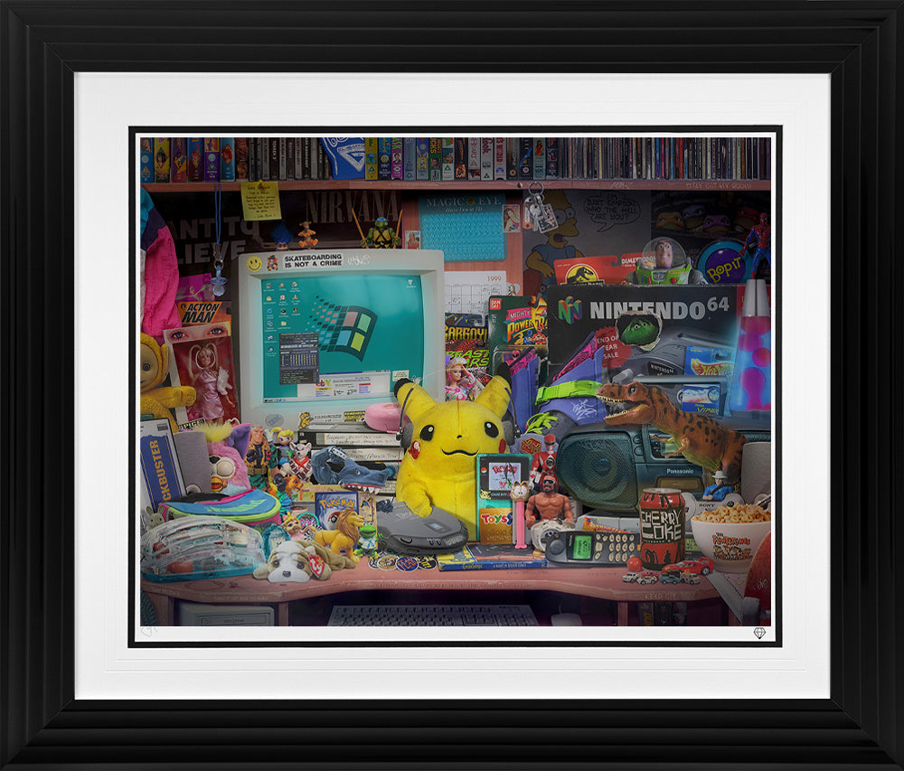 JJ Adams - 'Take Me Back To The 90's' - Framed Limited Edition