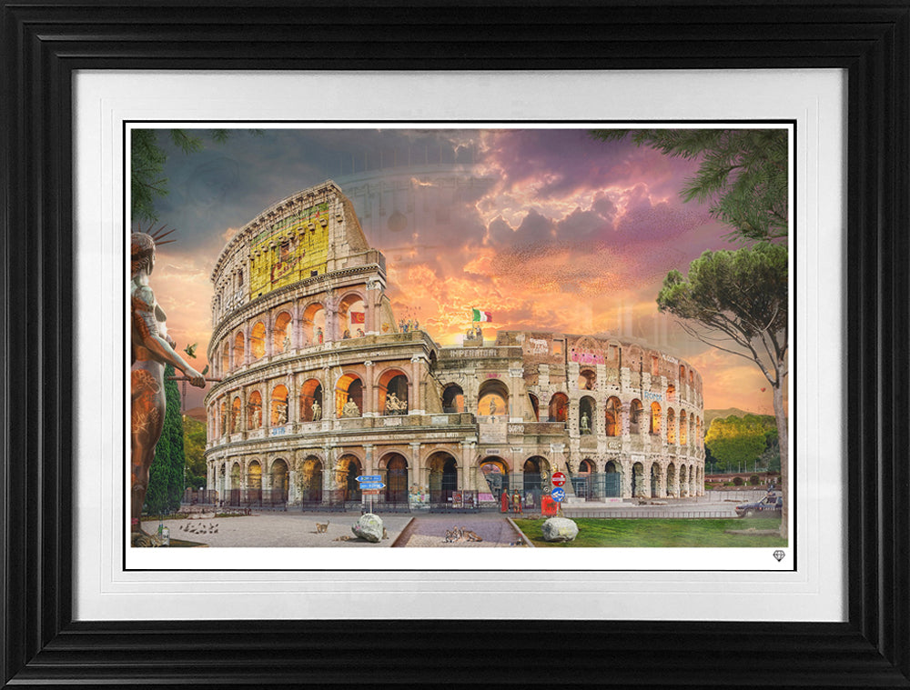 JJ Adams - 'Are You Not Entertained' - Framed Limited Edition