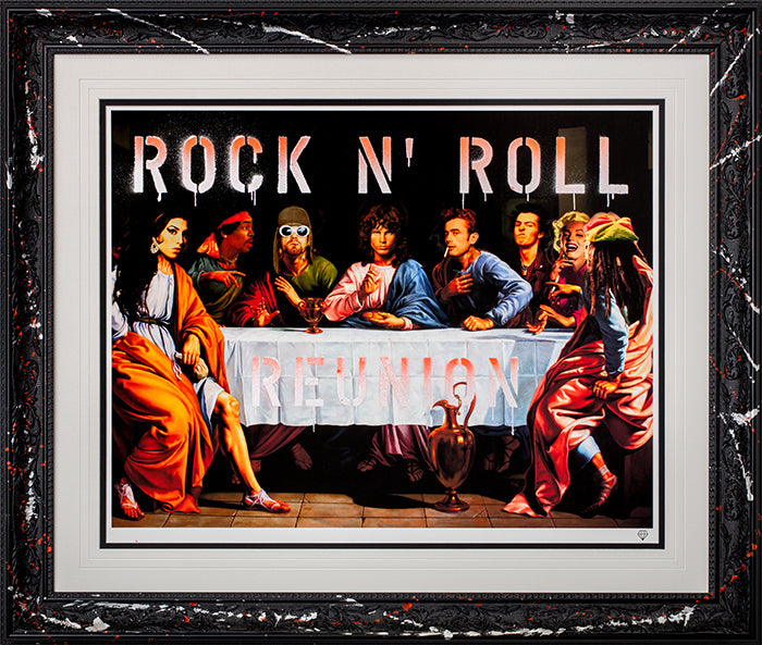 JJ Adams - 'Rock N'Roll Reunion' - Studio Stencil Collection