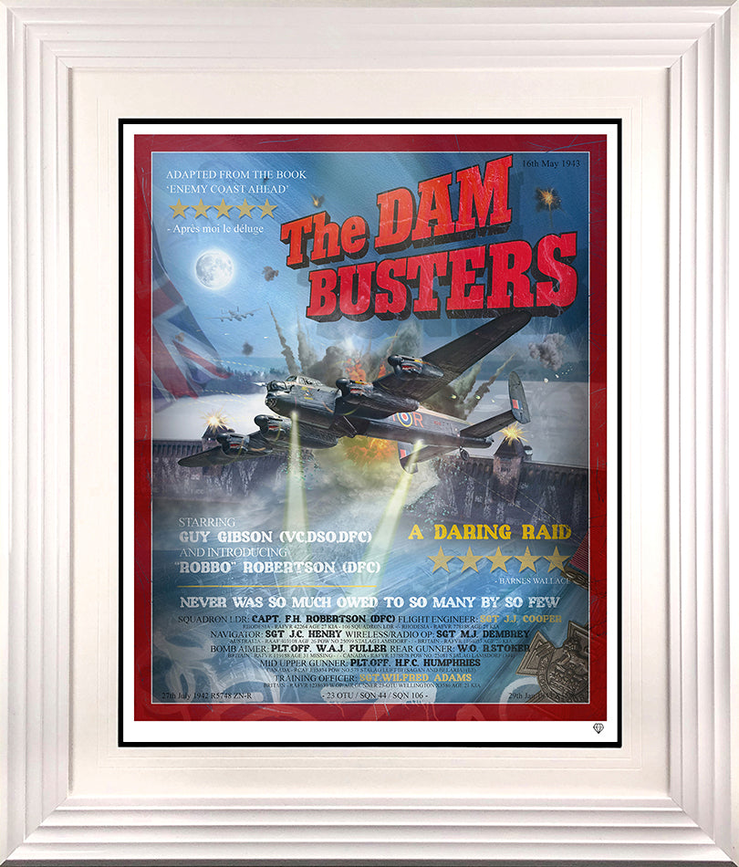 JJ Adams - 'Enemy Coast Ahead' - Framed Limited Edition