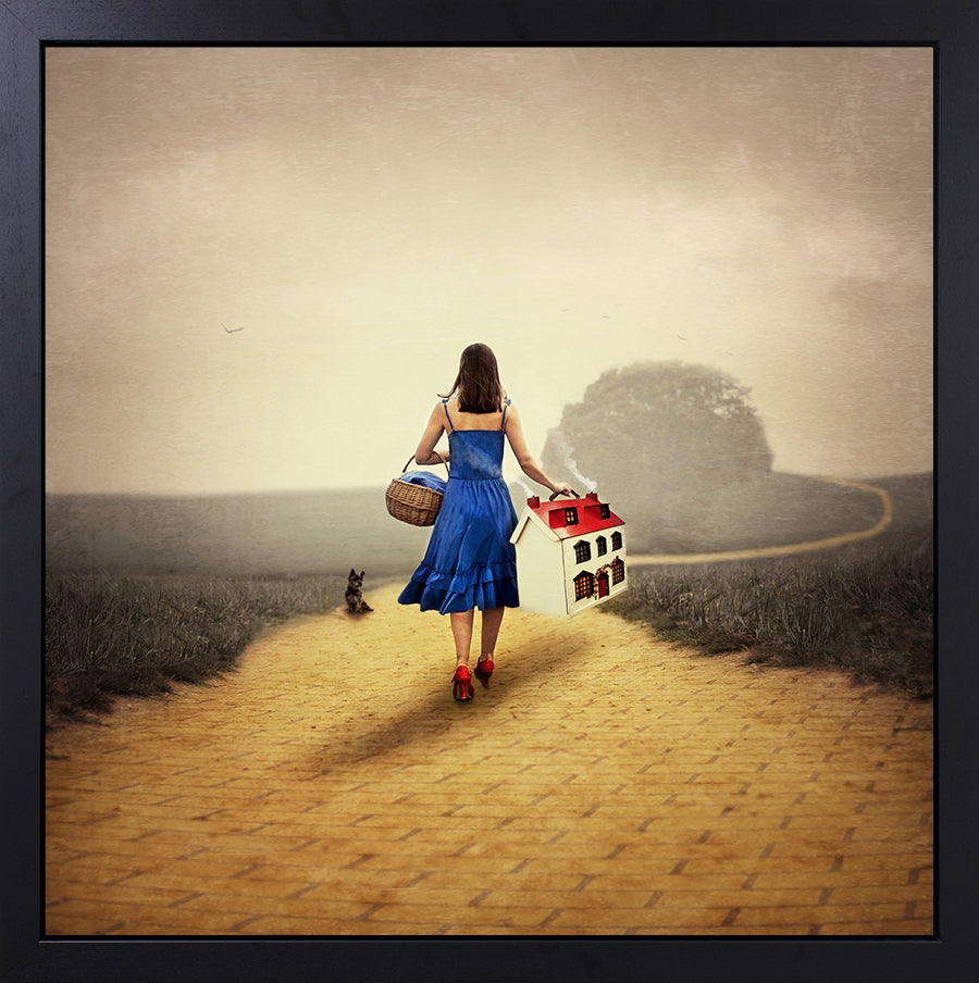 Michelle Mackie - 'There's No Place Like Home' - Framed Original Artwork