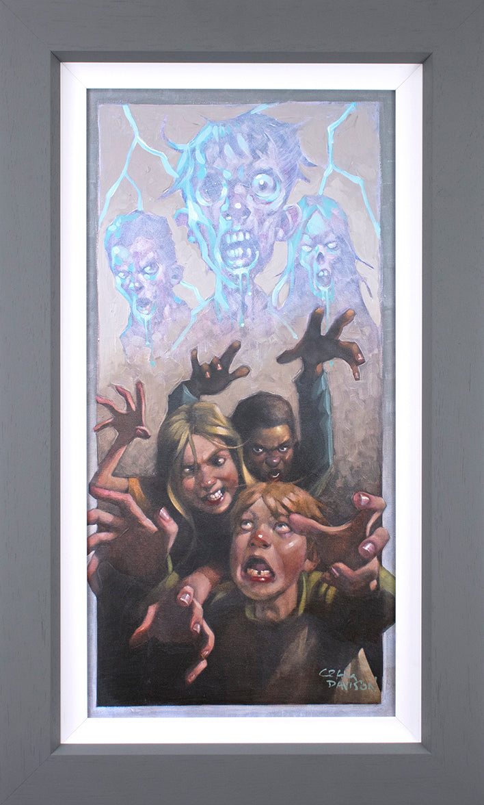 Craig Davison  - 'Need Brainnnns'- Framed Limited Edition