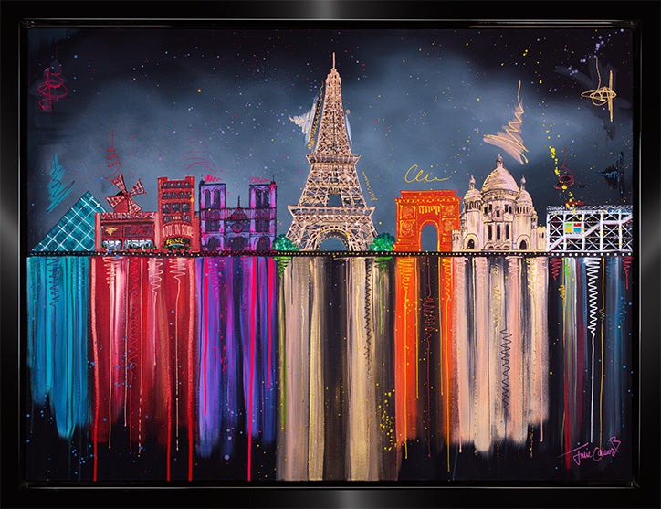 Julie Connor - 'La Vie Est Belle' - Framed Original Artwork