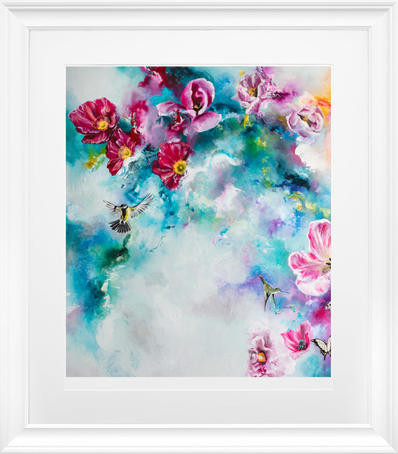 Katy Jade Dobson - 'Spring Blossoms I' - The Alchemy Collection -  Framed Limited Edition