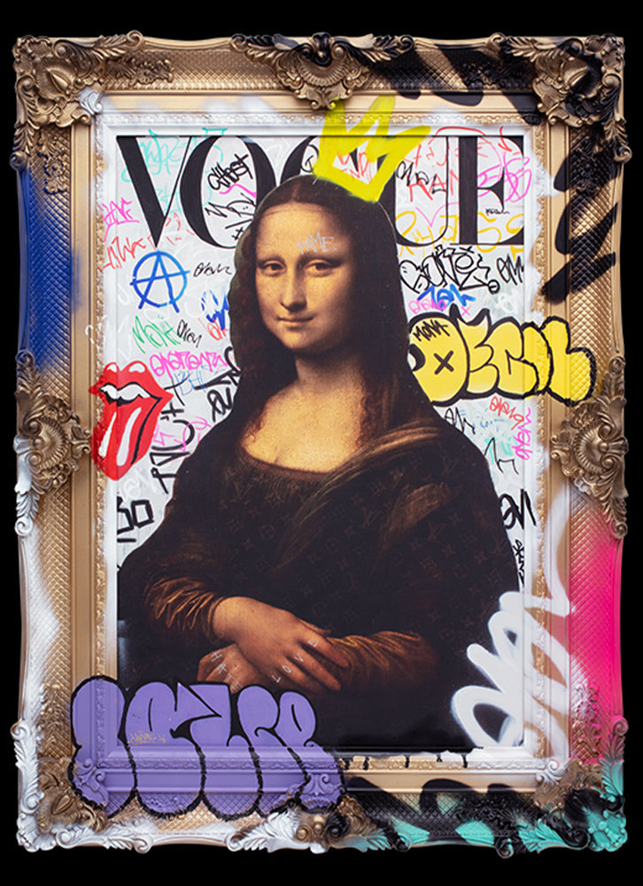 Ghost - Vandalised' - Framed Limited Edition