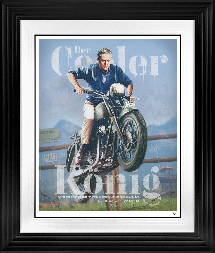 JJ Adams - 'Cooler Konig' - Framed Limited Edition
