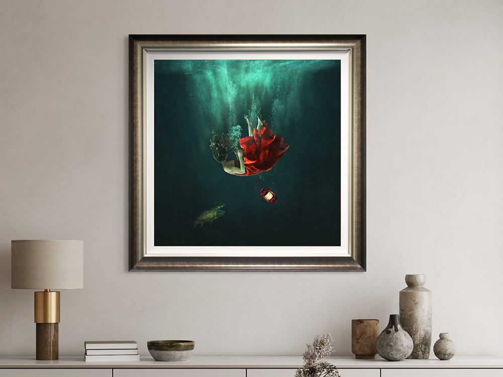 Michelle Mackie - 'Adrift' - Framed Limited Edition Art
