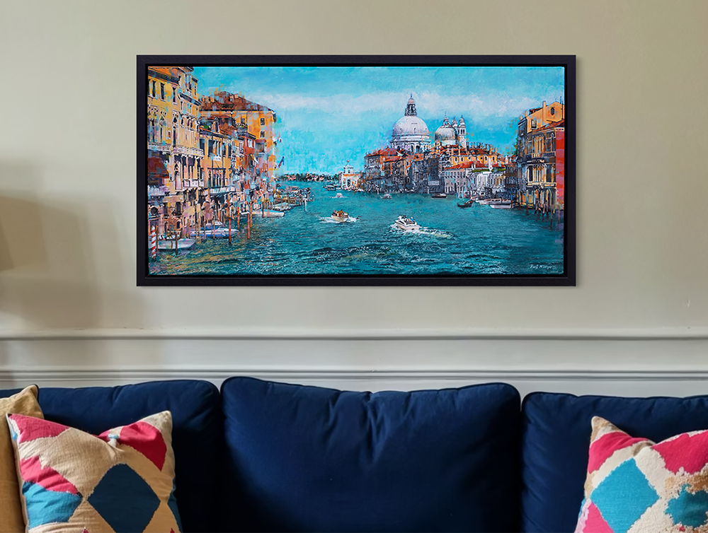 Paul McIntyre - 'View Of The Grand Canal' - Framed Original Artwork