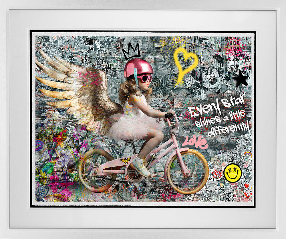 Zee - 'Every Star Shines A Little Differently' -  Framed Limited Edition Art