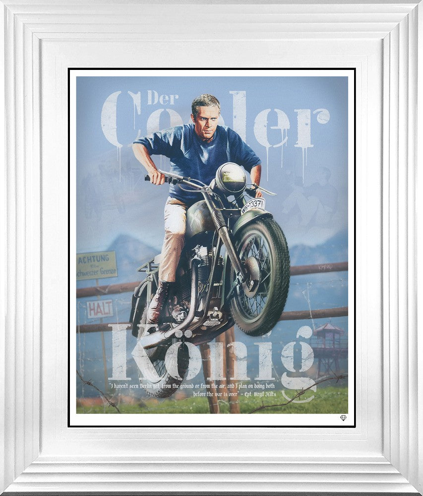JJ Adams - 'Cooler Konig' - Framed Limited Edition