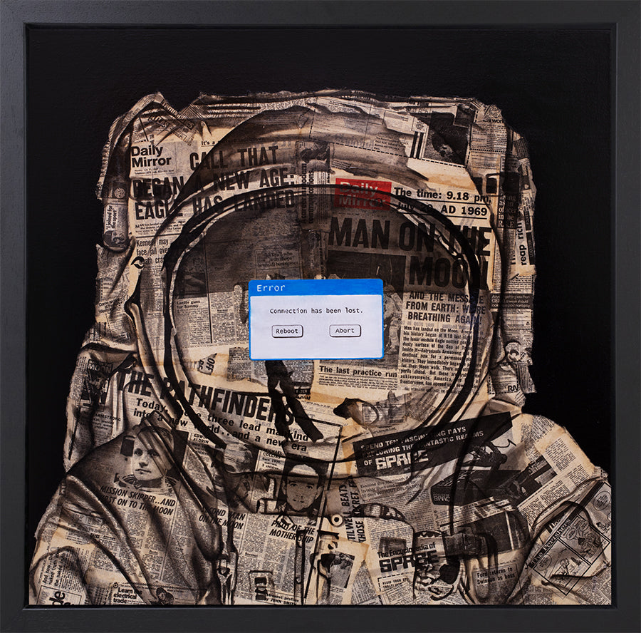 Chess - 'Connection Error' - Framed Original Artwork