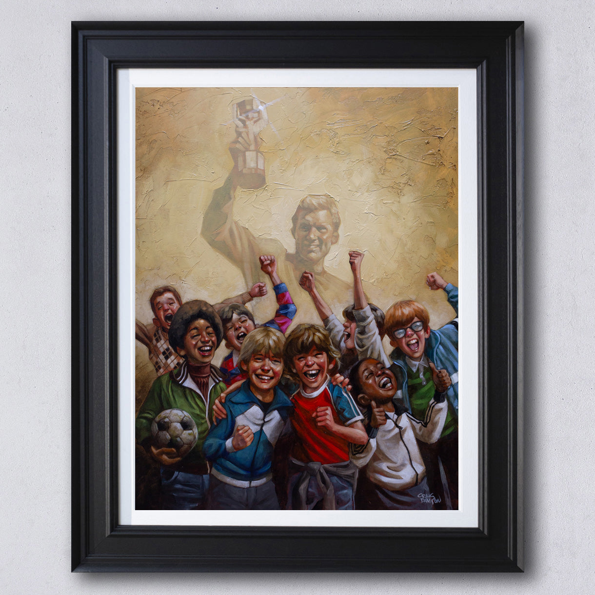 Craig Davison  - '60 Years Of Hurt'- Framed Limited Canvas Edition