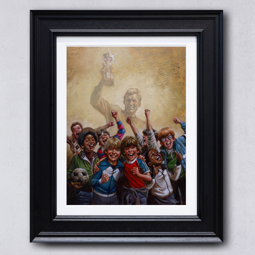 Craig Davison  - '60 Years Of Hurt'- Framed Limited Canvas Edition