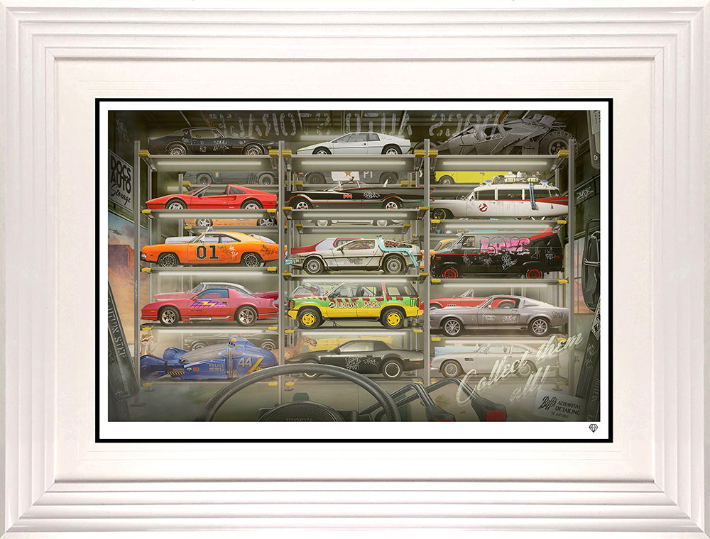 JJ Adams - 'Doc's Auto Storage' - Framed Limited Edition