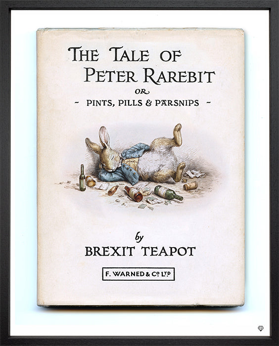 JJ Adams - "Pints, Pills & Parsnips" - Framed Animal Farm Edition