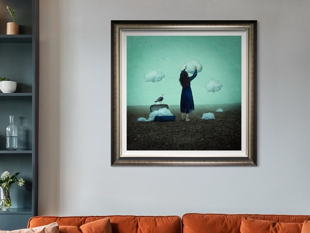 Michelle Mackie - 'Silver Lining' - Framed Limited Edition Art