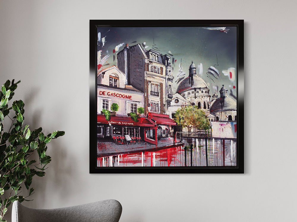 Julie Connor - 'A Montmartre Moment' - Framed Original Artwork