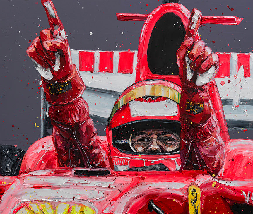 Paul Oz - 'Schumacher's 91st & Final' - Wall Of Champions - Mini-Square Edition
