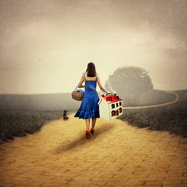 Michelle Mackie - 'There's No Place Like Home' - Framed Limited Edition Art