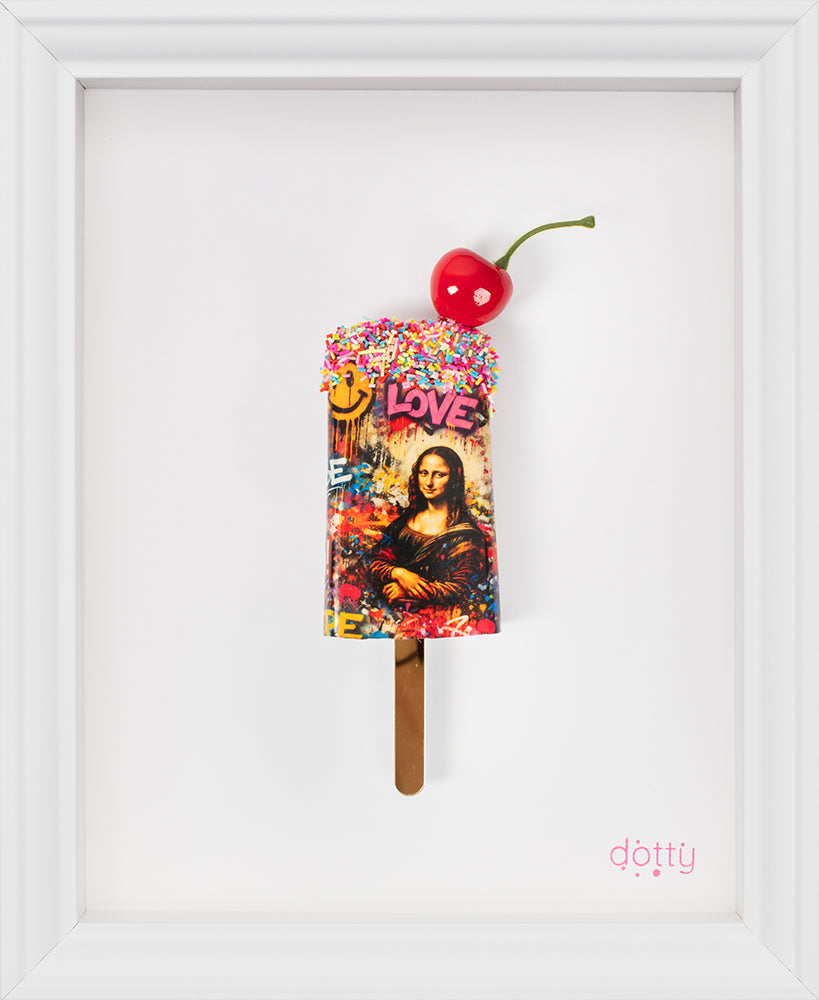 Dotty - 'Urban Melt Series - Original Artwork ' - Framed Resin Installation