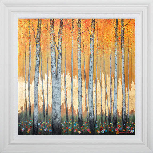 Dale Bowen -  'Silver Forest I' - Framed Original Art