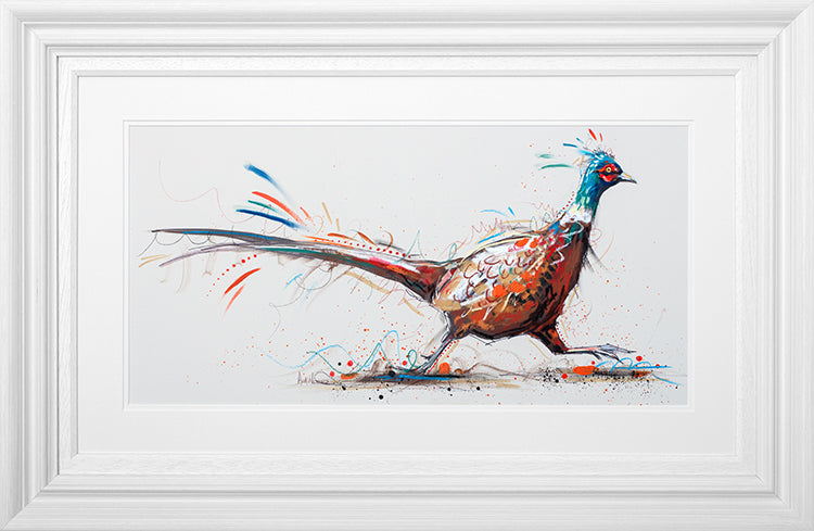 Ashley Saunders -  'The Country Gent' - Framed Original Artwork