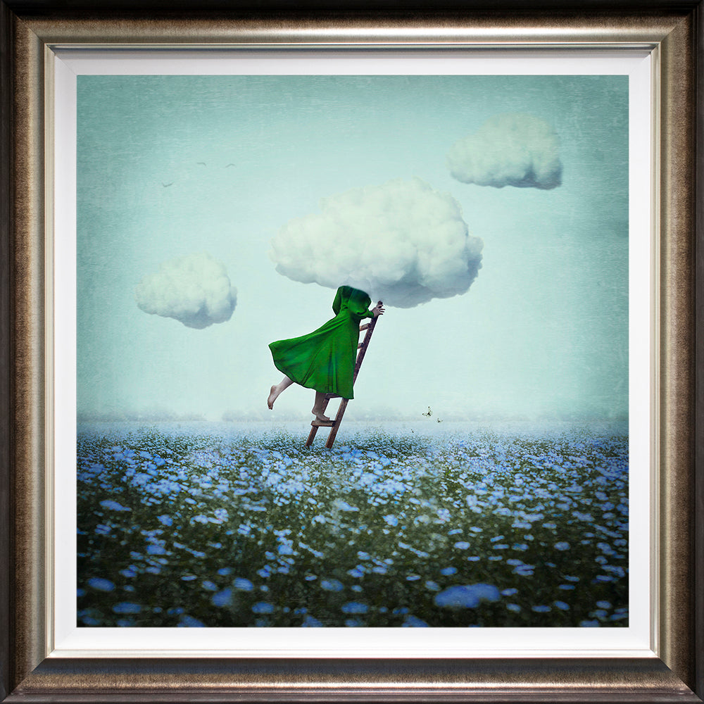 Michelle Mackie - 'Head In The Clouds' - Framed Limited Edition Art