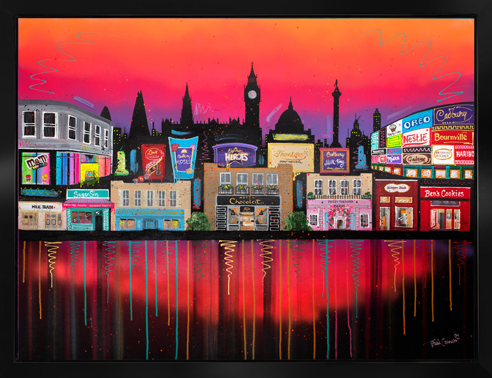 Julie Connor - 'Sweet Symphony' - Framed Original Artwork