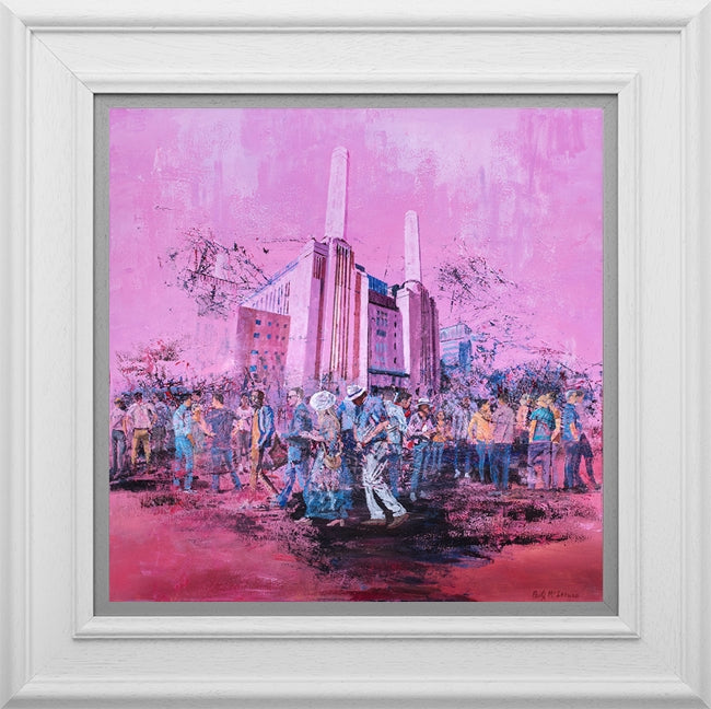 Paul McIntyre - 'Visiting Battersea Power Station' - Framed Limited Edition
