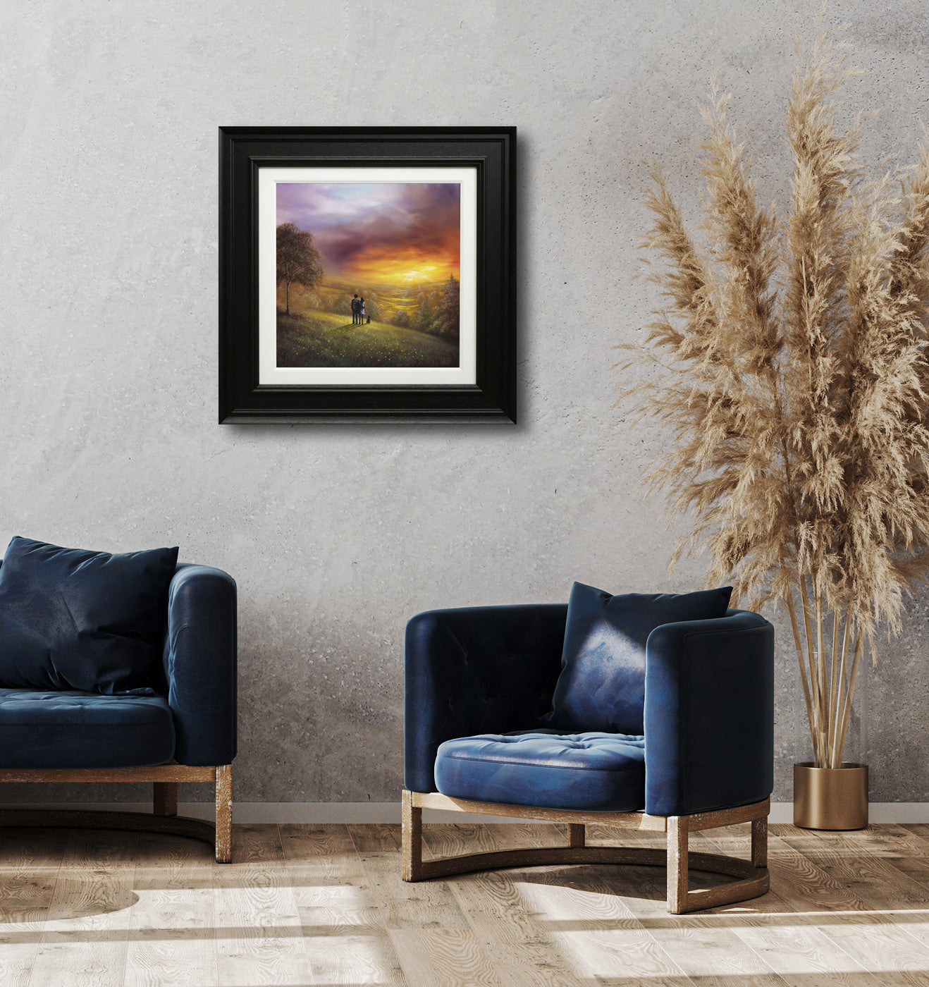 Danny Abrahams - 'Life's Golden Moments’  - Framed Original Art