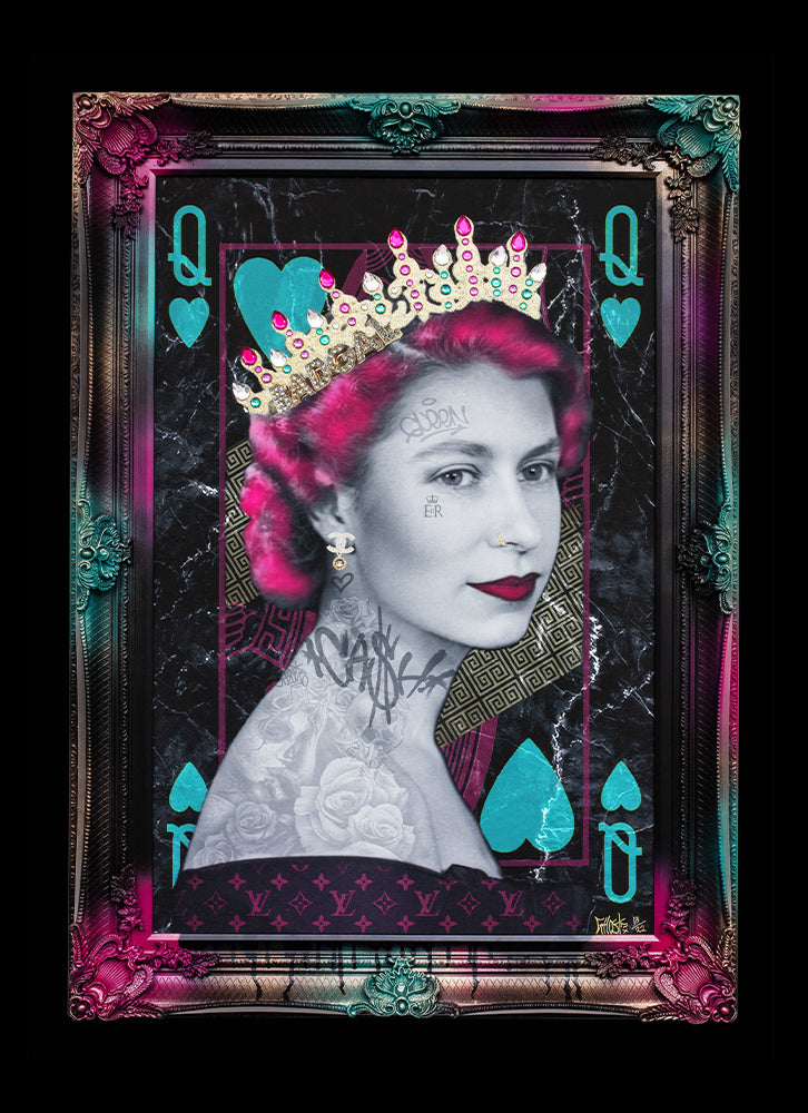 Ghost - 'Queen Of Hearts' - Framed Limited Edition