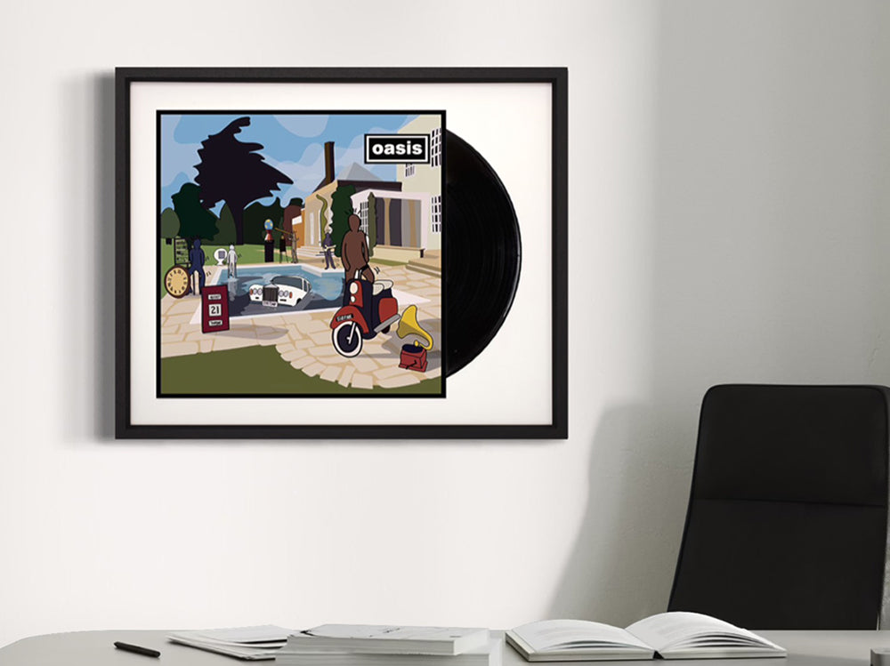 TBOY - 'Be Here Now' - Keith Haring Series - Framed Limited Edition