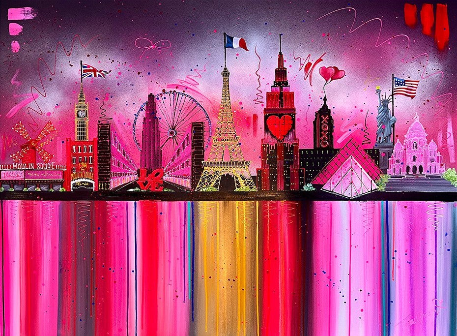 Julie Connor - 'Better Together' - Framed Original Artwork — New Look Art