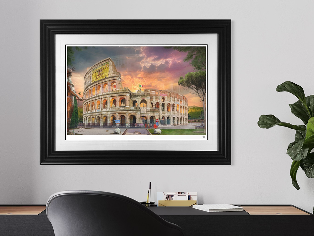 JJ Adams - 'Are You Not Entertained' - Framed Limited Edition