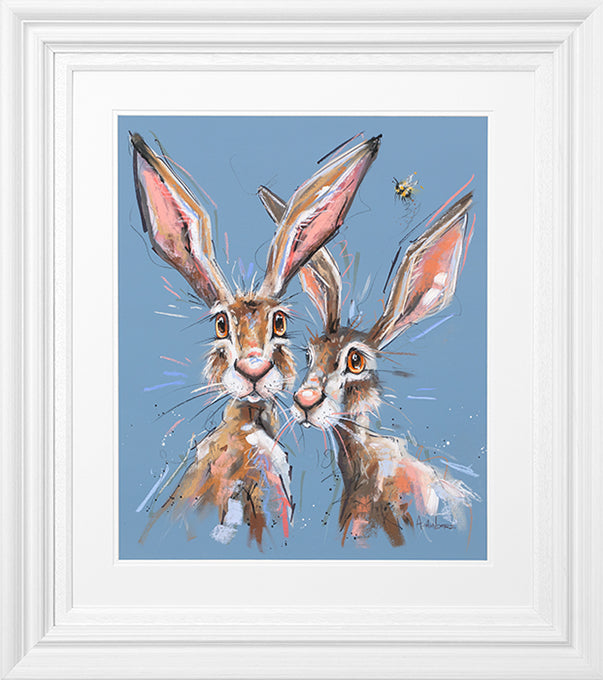 Ashley Saunders -  'Side By Side II' - Framed Original Artwork