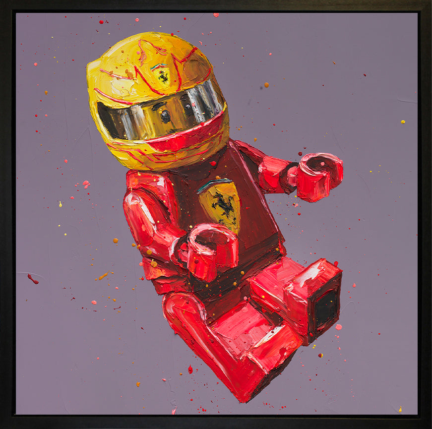 Paul Oz - 'Lego Lewis' - Wall Of Champions - Mini-Square Edition