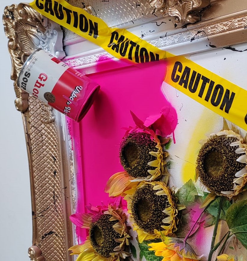 Ghost - 'Just Stop Soup' - Framed Original Artwork