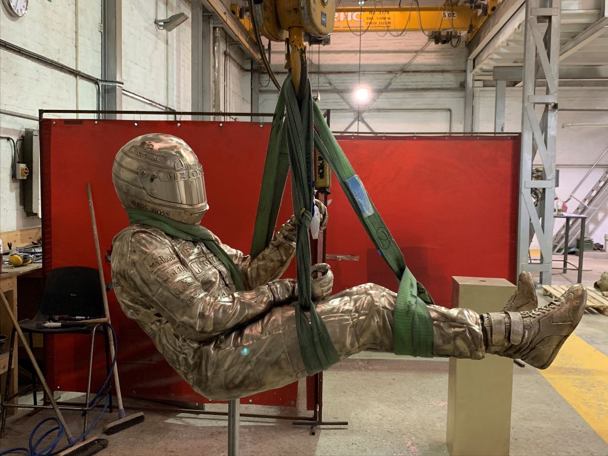 Paul Oz  'Senna La Rascasse' - Framed Limited Edition Lenticular