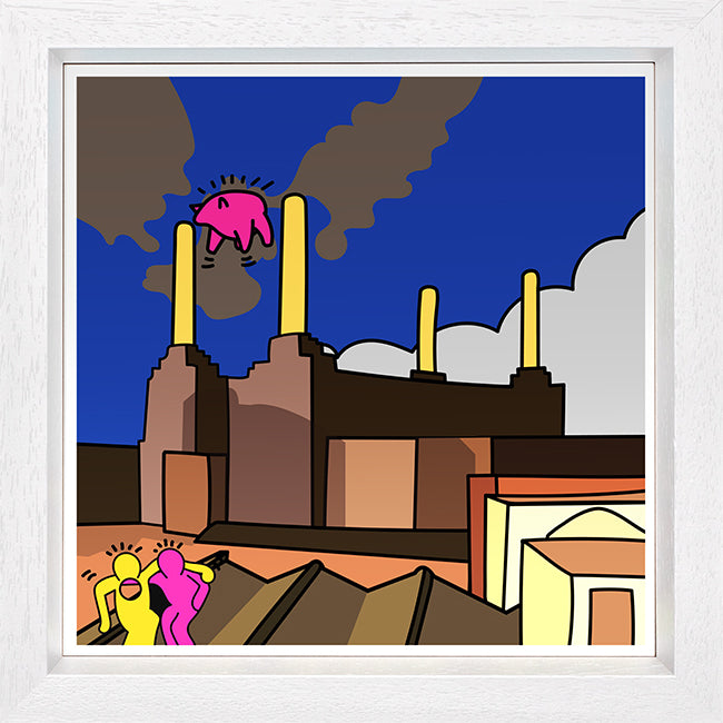 TBOY - 'Animals  (Pink Floyd)' - Keith Haring 12" Album Series - Framed Limited Edition
