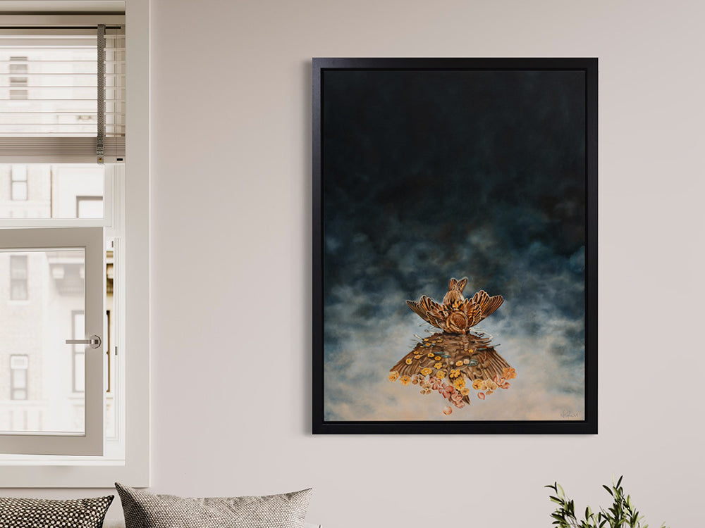 Natalie Toplass - 'Reflection' - Framed Original Artwork