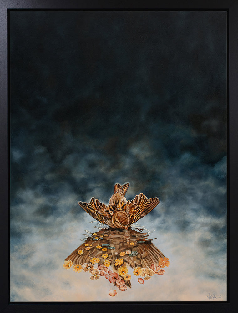 Natalie Toplass - 'Reflection' - Framed Original Artwork