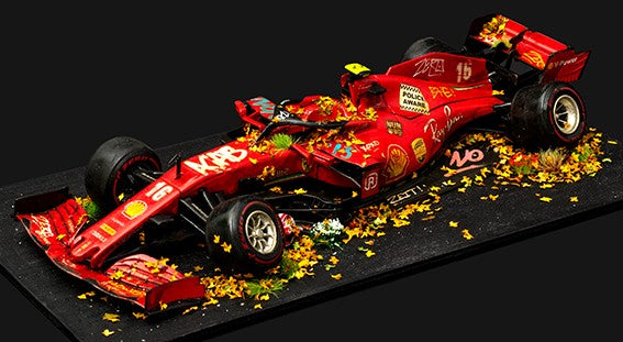 JJ Adams - 'Stolen Recovered - 'F1 Ferrari Scuderia No. 16 - 2023 Leclerc '-  Original Sculpture