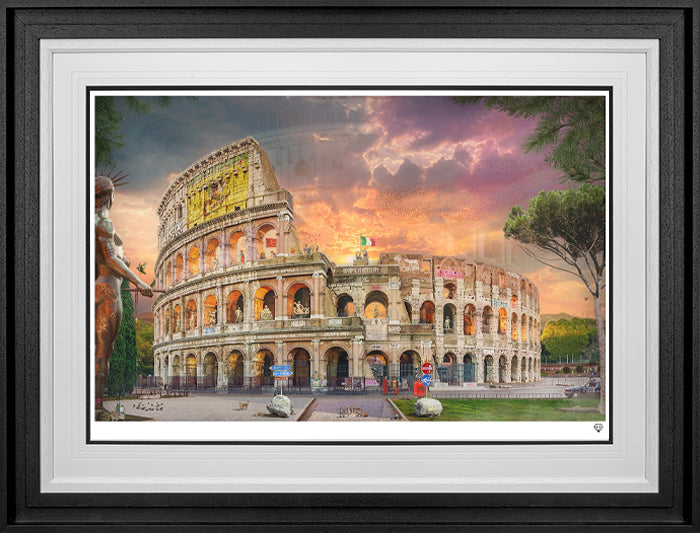 JJ Adams - 'Are You Not Entertained' - Framed Limited Edition