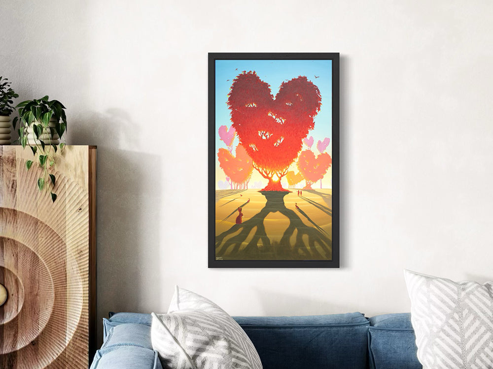 Derrick Fielding- 'Love Grows' - Framed Original Art