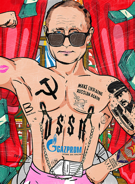 JJ Adams - 'From Russia With Love' - Framed Original Artwork