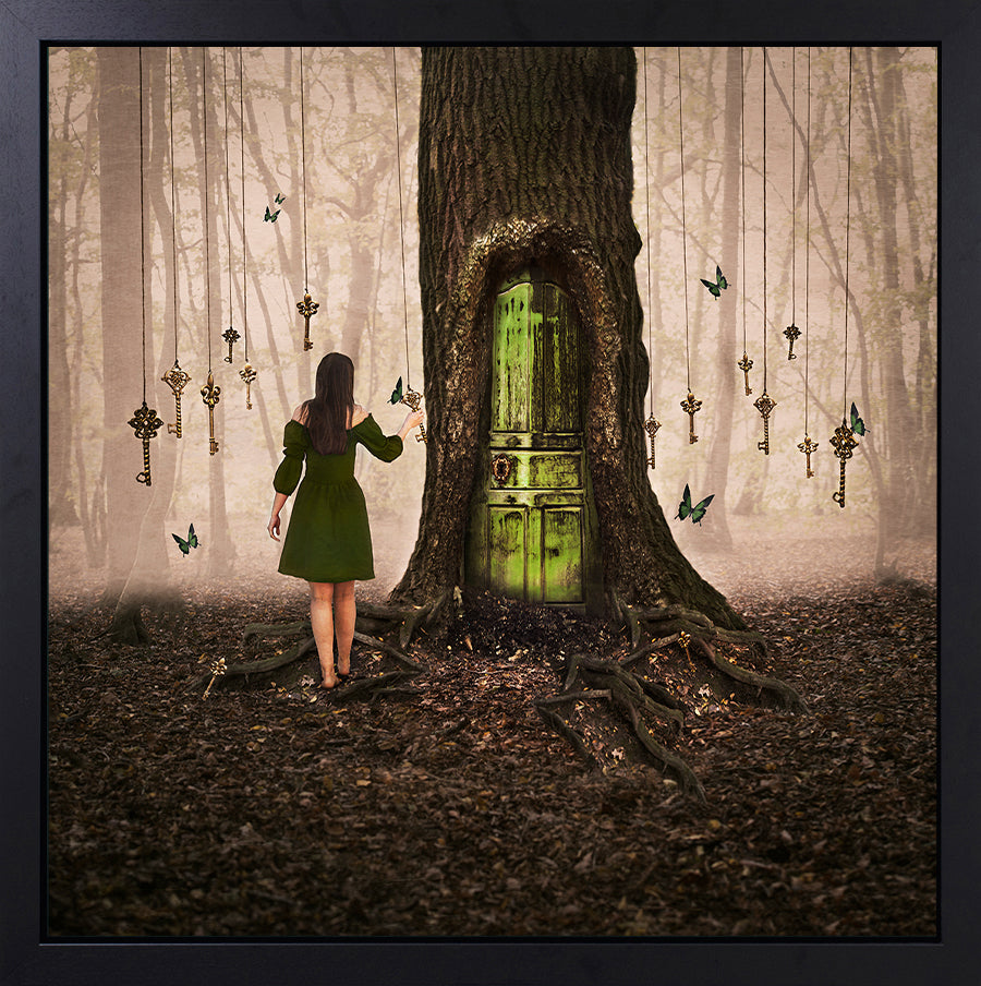 Michelle Mackie - 'The Golden Key' - Framed Original