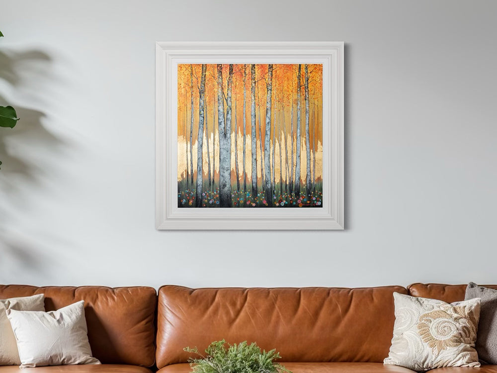 Dale Bowen -  'Silver Forest I' - Framed Original Art