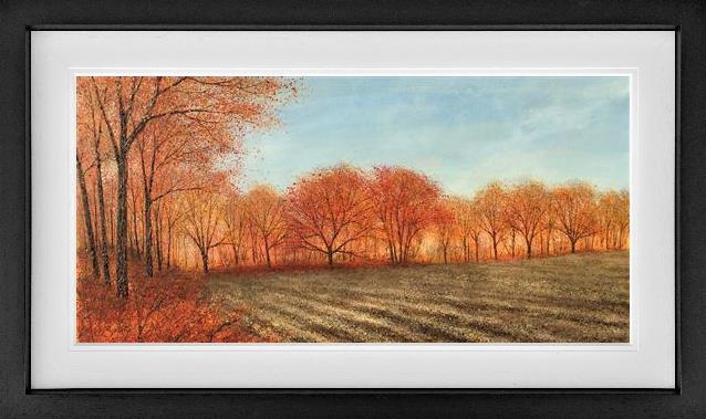 Chris Bourne - 'The Autumn Clearing' - Framed Original Art