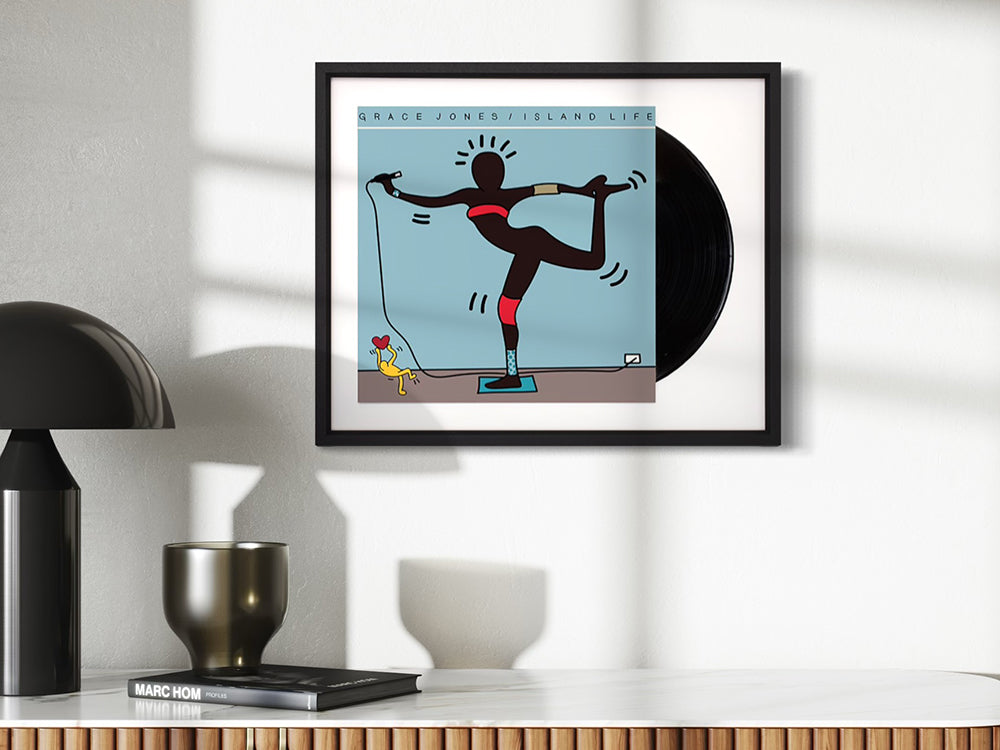 TBOY - 'Island Life' - Keith Haring Series - Framed Limited Edition - Grace Jones